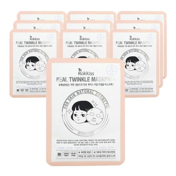 Wholesale Rokkiss - Real Twinkle Mask Pack - 10pcs | Carsha