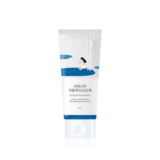 Wholesale Round Lab - Birch Juice Moisturizing Wash Off Pack - 80ml | Carsha