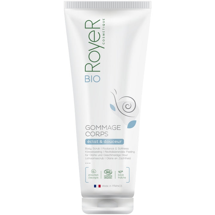 RoyeR Scrub Corpo - Lucentezza & Dolcezza - alla Bava di Lumaca - BIO 200 ml