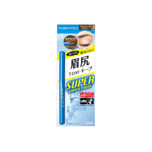 Wholesale SANA - Power Style Liquid Eyebrow - 1PC - 3 Grayish Brown | Carsha