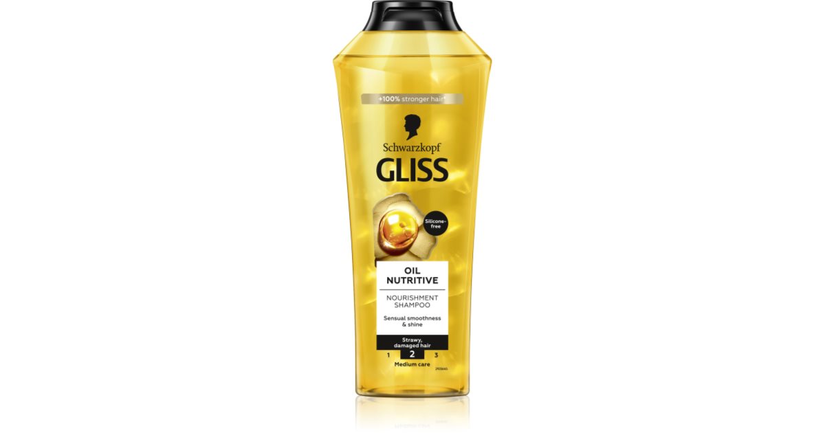 Gliss kur Shampoo Rigenerante Olio Nutritivo (Shampoo) 400 ml