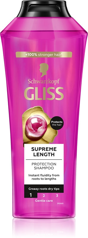 Gliss kur Shampoo rigenerativo Supreme Lenght (Shampoo) 400 ml
