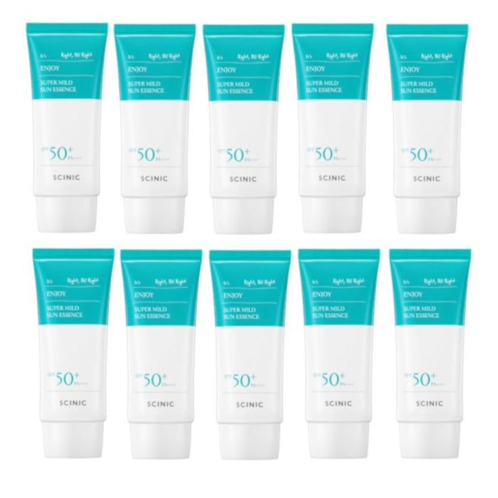 Wholesale SCINIC - Enjoy Super Mild Sun Essence SPF50+ PA++++ - 50ml 10ea Set | Carsha