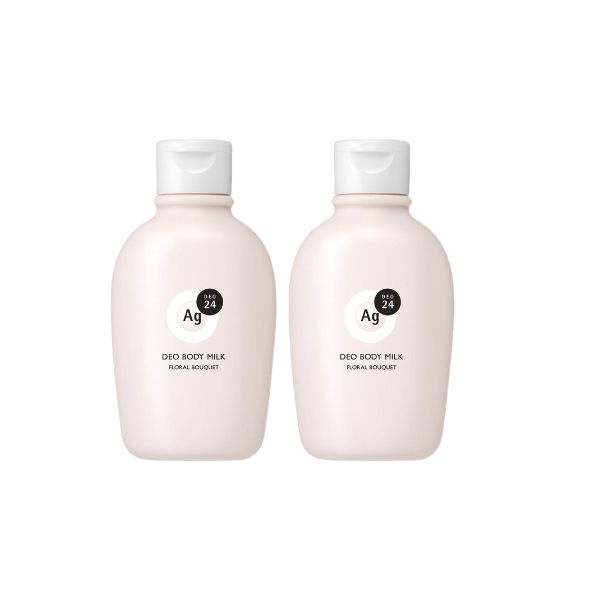 Shiseido - Ag Deo 24 Deodorant Body Milk - 180ml - Floral Bouquet (2ea) Set