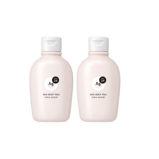 Shiseido - Ag Deo 24 Deodorant Body Milk - 180ml - Floral Bouquet (2ea) Set
