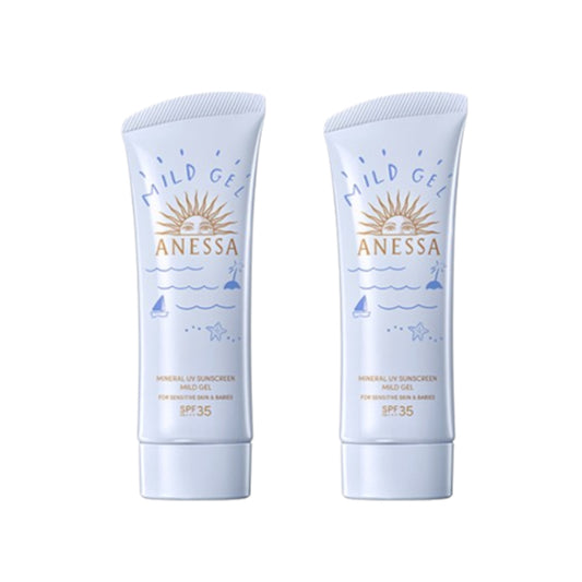 Wholesale Shiseido Anessa Moisture UV Sunscreen Mild Gel SPF35 PA+++ - 90g 2ea Set | Carsha