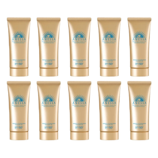 Wholesale Shiseido Anessa Perfect UV Sunscreen Skincare Gel N SPF50+ PA++++ 2022 Version - 90g 10ea Set | Carsha