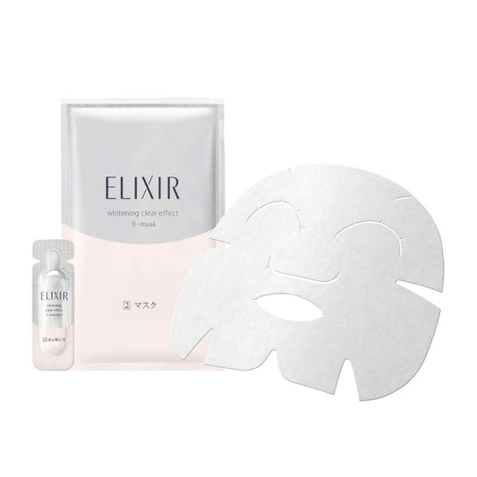 Wholesale Shiseido - ELIXIR Whitening & Skin Care by Age Whitening Clear Effect II Mask - 6pcs | Carsha