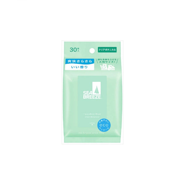 Wholesale Shiseido - Sea Breeze Face & Body Ice Sheet - 30 sheets - Clear Botanical | Carsha
