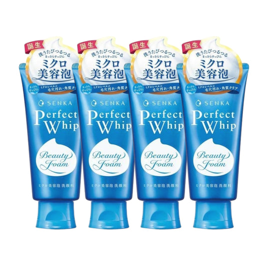 Shiseido - Senka Perfect Whip Cleansing Foam (2023 Version) - 120g (4ea) Set