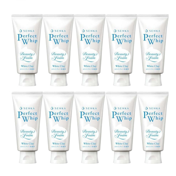Wholesale Shiseido - Senka Perfect Whip White Clay 2023 Version - 120g 10ea Set | Carsha