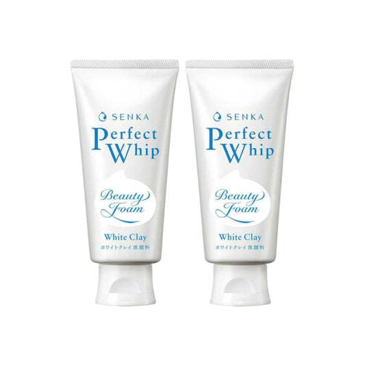 Shiseido - Senka Perfect Whip White Clay (2023 Version) - 120g (2ea) Set