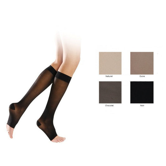 Wholesale Sigvaris Diaphane New Calzini di Contenimento Piedi Aperti Lungo Naturale L | Carsha