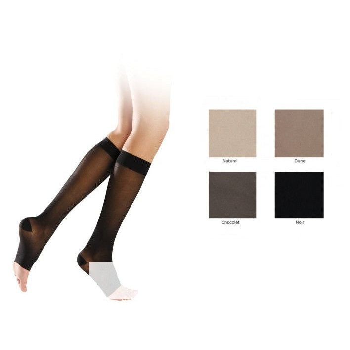 Wholesale Sigvaris Diaphane New Calzini di Contenimento A Piedi Aperti Lungo Naturale M | Carsha