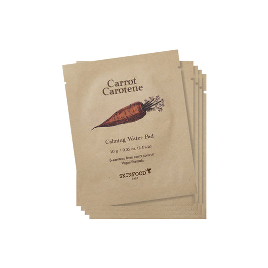 Wholesale SKINFOOD - Carrot Carotene Calming Water Pad Set - 5sheets | Carsha