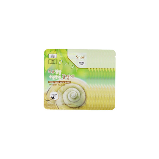Wholesale 3W Clinic - Fresh Snail Mask Sheet - 10pcs Set | Carsha