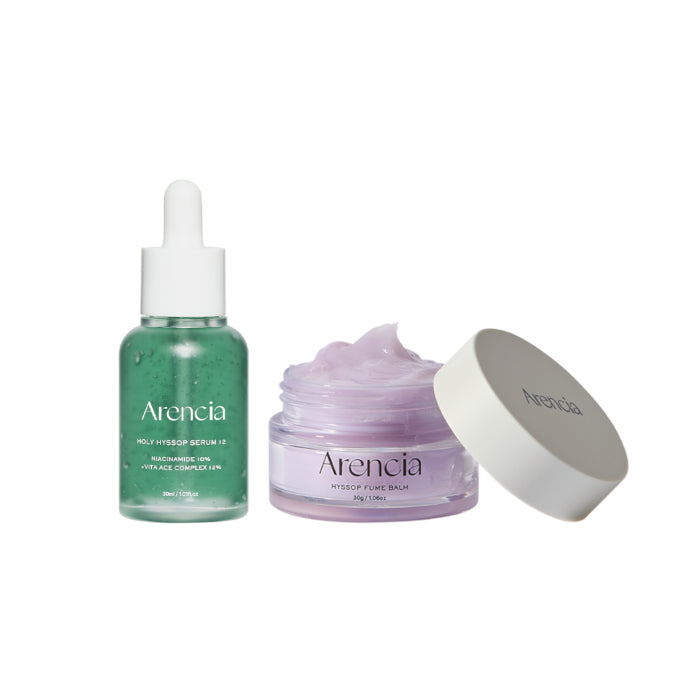 Wholesale Arencia - Holy Hyssop Serum 12 - 30ml & Hyssop Fume Balm - 30g Set | Carsha