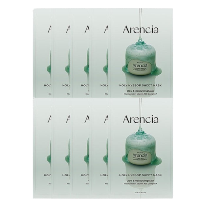 Wholesale Arencia - Arencia - Holy Hyssop Sheet Mask - 10pcs | Carsha