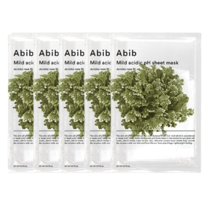 Wholesale Abib - Mild Acidic pH Sheet Mask - Jericho Rose Fit 5ea Set | Carsha