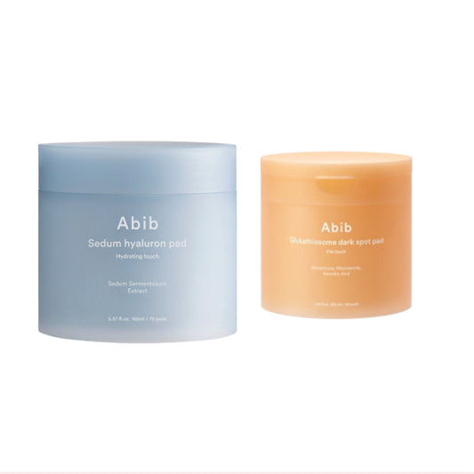 Wholesale Abib - Glutathiosome Dark Spot Pad 1ea X Sedum Hyaluron Pad 1ea Set | Carsha