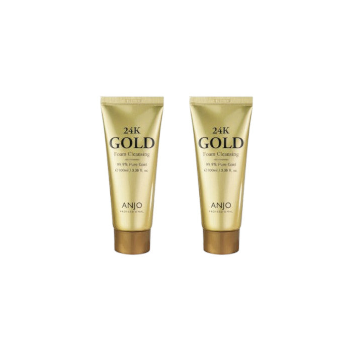 Wholesale ANJO - 24K GOLD Foam Cleansing - 100ml 2ea Set | Carsha