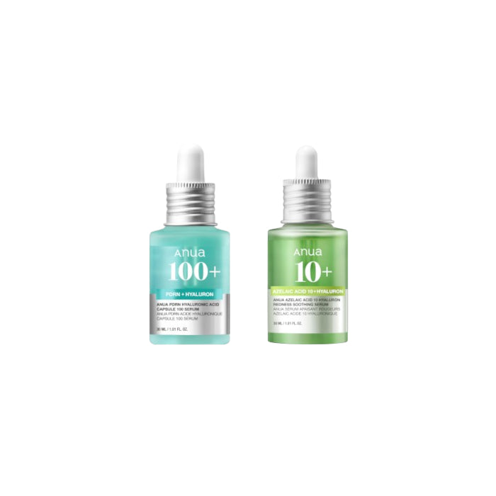 Wholesale ANUA - PDRN Hyaluronic Acid Capsule 100 Serum + Azelaic Acid 10 Hyaluron Redness Soothing Serum Set | Carsha
