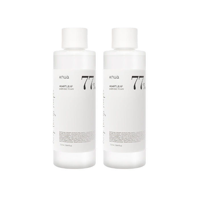 Wholesale ANUA - Heartleaf 77% Soothing Toner - 500ml 2ea Set | Carsha