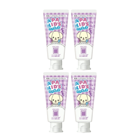 APAGARD - Apa-Kids Toothpaste Grape - 60g (4ea) Set