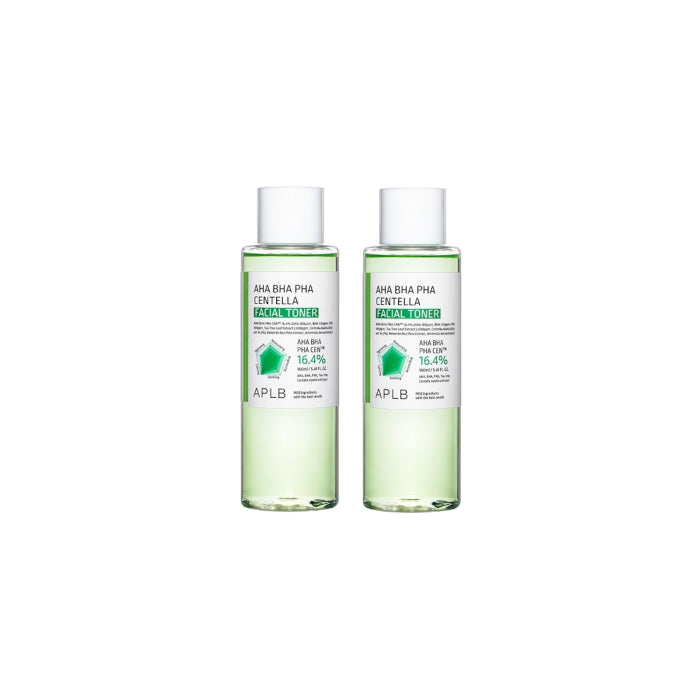 Wholesale APLB - AHA BHA PHA Centella Facial Toner - 160ml 2ea Set | Carsha