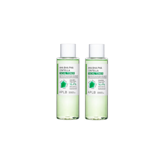 Wholesale APLB - AHA BHA PHA Centella Facial Toner - 160ml 2ea Set | Carsha