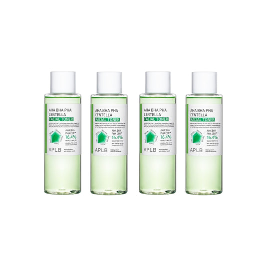Wholesale APLB - AHA BHA PHA Centella Facial Toner - 160ml 4ea Set | Carsha