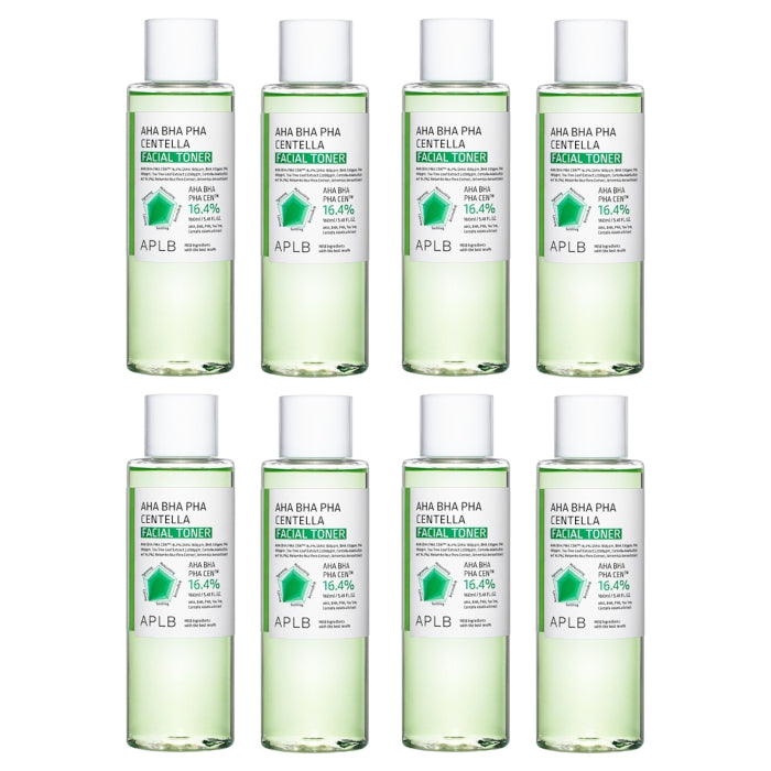 Wholesale APLB - AHA BHA PHA Centella Facial Toner - 160ml 8ea Set | Carsha