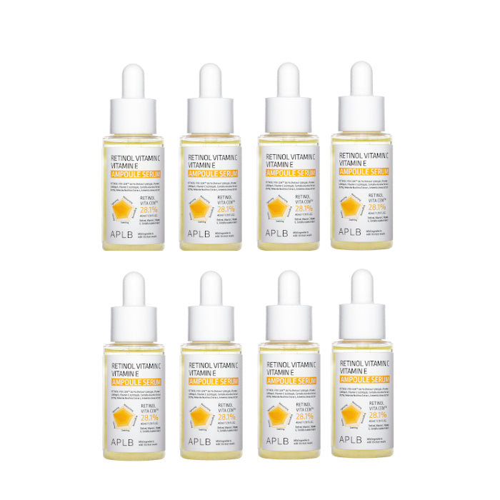 APLB - Retinol Vitamin C Vitamin E Ampoule Serum - 40ml (8ea) Set