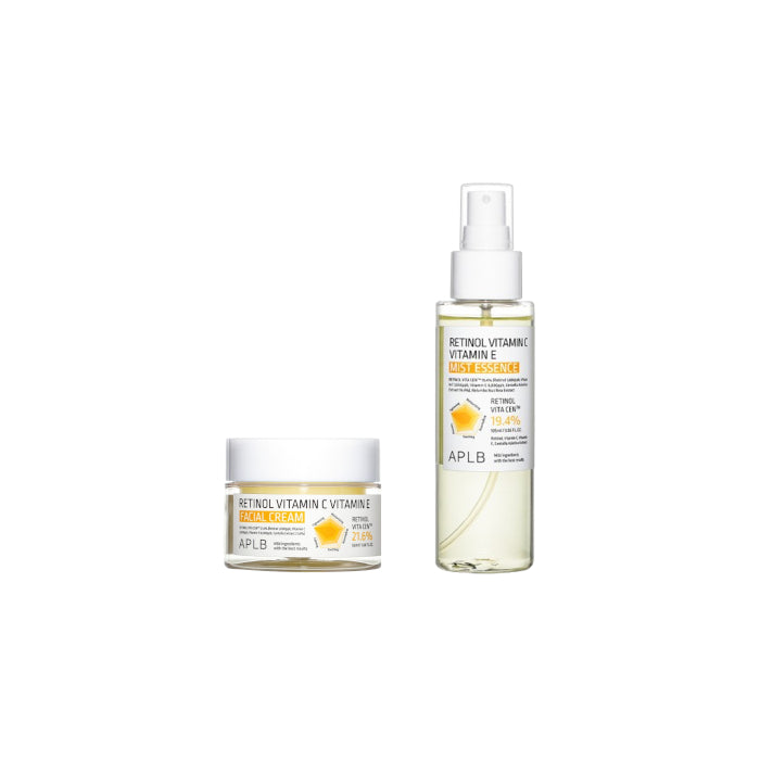 Wholesale APLB - Retinol Vitamin C Vitamin E Facial Cream - 55ml 1ea + Mist Essence - 105ml 1ea Set | Carsha