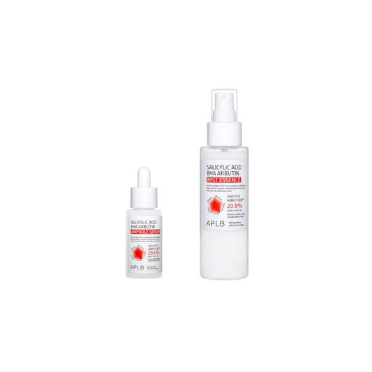 Wholesale APLB - Salicylic Acid BHA Arbutin Ampoule Serum - 40ml 1ea + Mist Essence - 105ml 1ea Set | Carsha