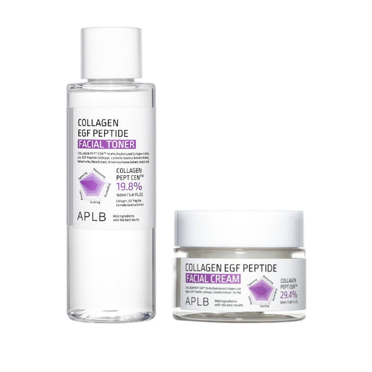 Wholesale APLB - Collagen EGF Peptide Facial Cream - 55ml 1ea + Facial Toner - 160ml 1ea Set | Carsha