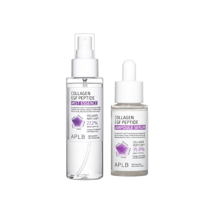 Wholesale APLB - Collagen EGF Peptide Ampoule Serum - 40ml 1ea + Mist Essence - 105ml 1ea Set | Carsha