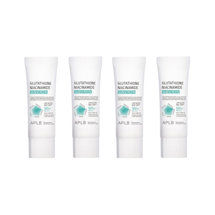 Wholesale APLB - Glutathione Niacinamide Sunscreen SPF50+ PA++++ - 40ml 4ea Set | Carsha