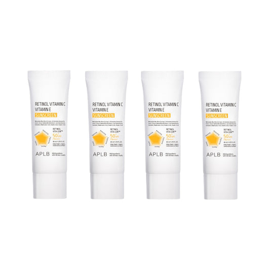 Wholesale APLB - Retinol Vitamin C Vitamin E Sunscreen SPF50+ PA++++ - 40ml 4ea Set | Carsha