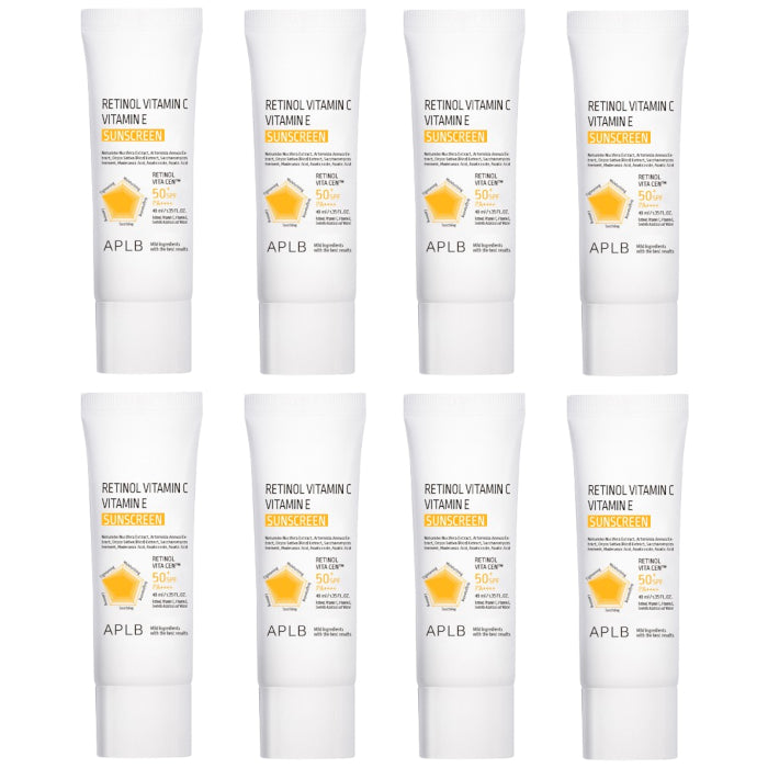 Wholesale APLB - Retinol Vitamin C Vitamin E Sunscreen SPF50+ PA++++ - 40ml 8ea Set | Carsha