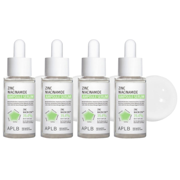 Wholesale APLB - Zinc Niacinamide Ampoule Serum - 40ml 4ea Set | Carsha