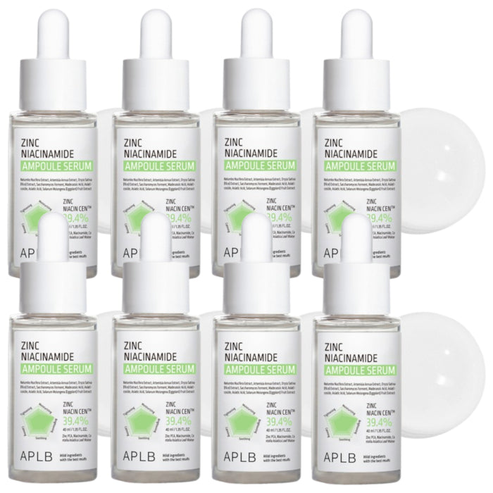 Wholesale APLB - Zinc Niacinamide Ampoule Serum - 40ml 8ea Set | Carsha