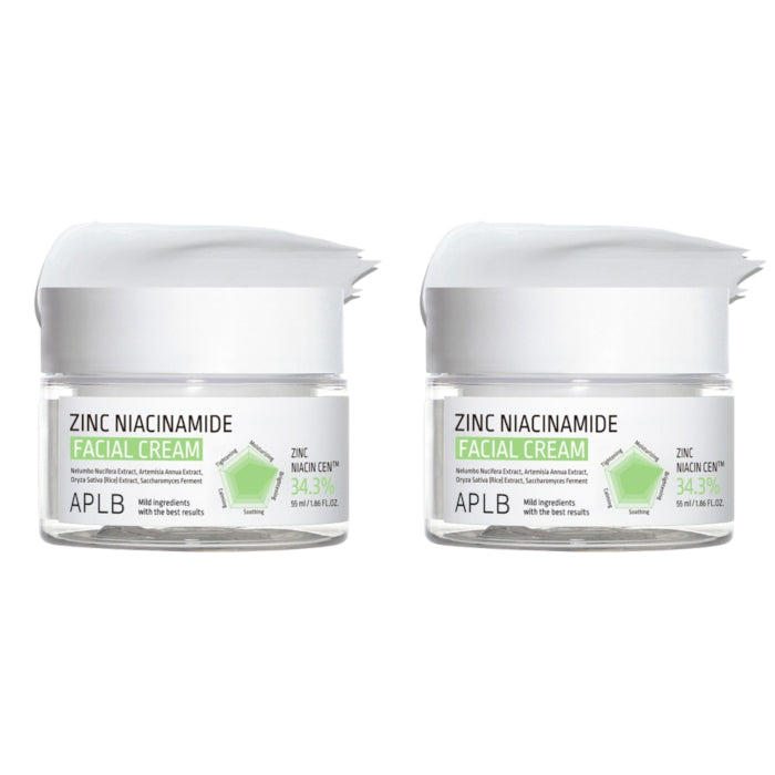 Wholesale APLB - Zinc Niacinamide Facial Cream - 55ml 2ea Set | Carsha