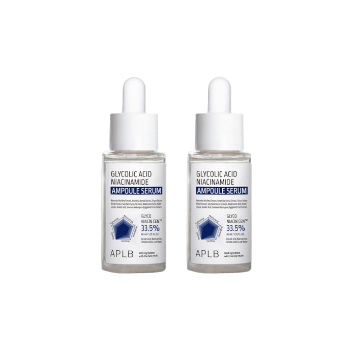 Wholesale APLB - Glycolic Acid Niacinamide Ampoule Serum - 40ml 2ea Set | Carsha