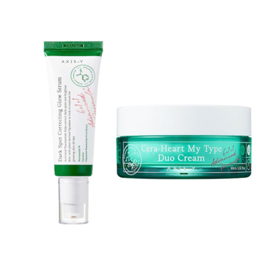 Wholesale DEAL AXIS-Y Cera Heart My Type Duo Cream X Dark Spot Correcting Glow Serum | Carsha