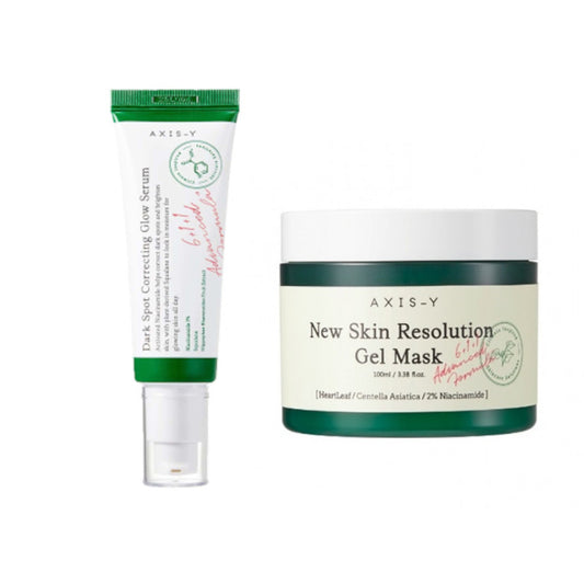 Wholesale AXIS-Y Dark Spot Correcting Glow Serum X New Skin Resolution Gel Mask | Carsha