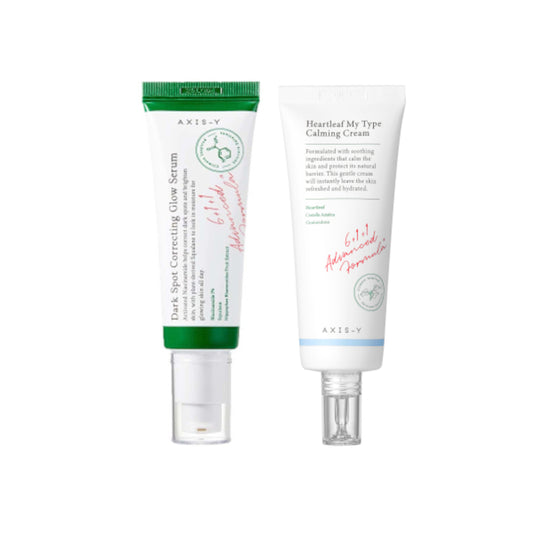 Wholesale AXIS-Y Dark Spot Correcting Glow Serum X Heartleaf My Type Calming Cream | Carsha