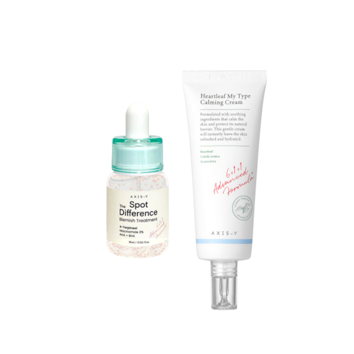 Wholesale AXIS-Y Heartleaf My Type Calming Cream X Spot The Difference Blemish Treatment | Carsha