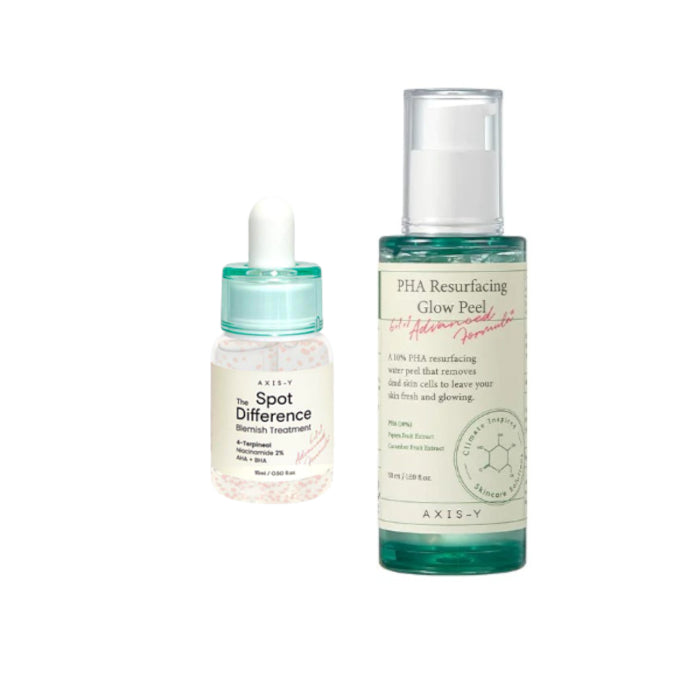 Wholesale AXIS-Y PHA Resurfacing Glow Peel X Spot The Difference Blemish Treatment | Carsha