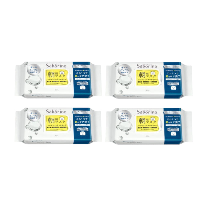 Wholesale BCL - Saborino Morning Mask - 32 pc - Morning White 4ea Set | Carsha